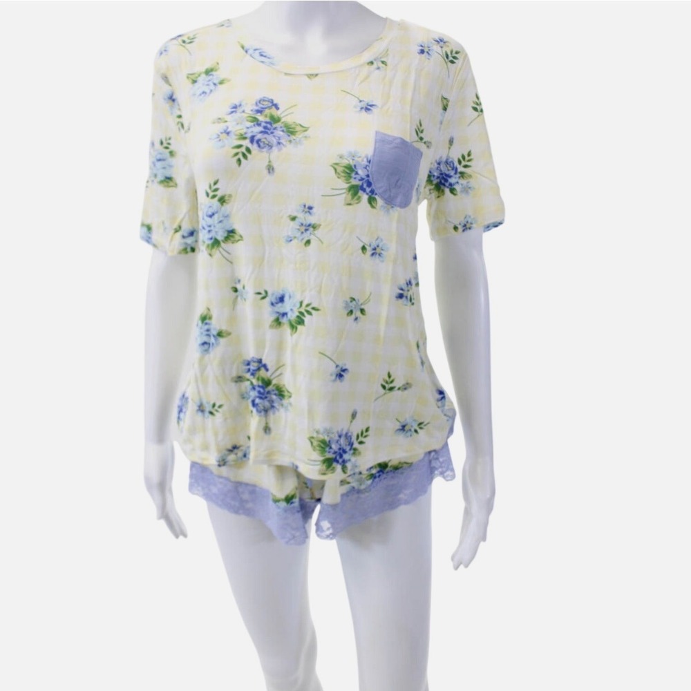 NWT HONEYDEW INTIMATES‎ SOMETHING SWEET FLORAL PJ SET TOP & SHORTS M